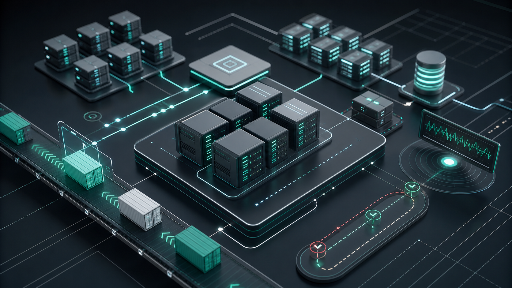Kubernetes без хаоса: как платформа управления кластерами помогает цифровым сервисам работать стабильнее 2 Схема контейнерной оркестрации для цифровых сервисов